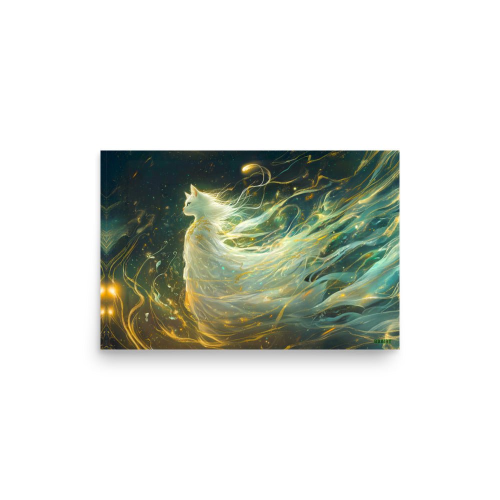 Elysia the Moonlit Spirit – Photo Paper Poster - BBairt