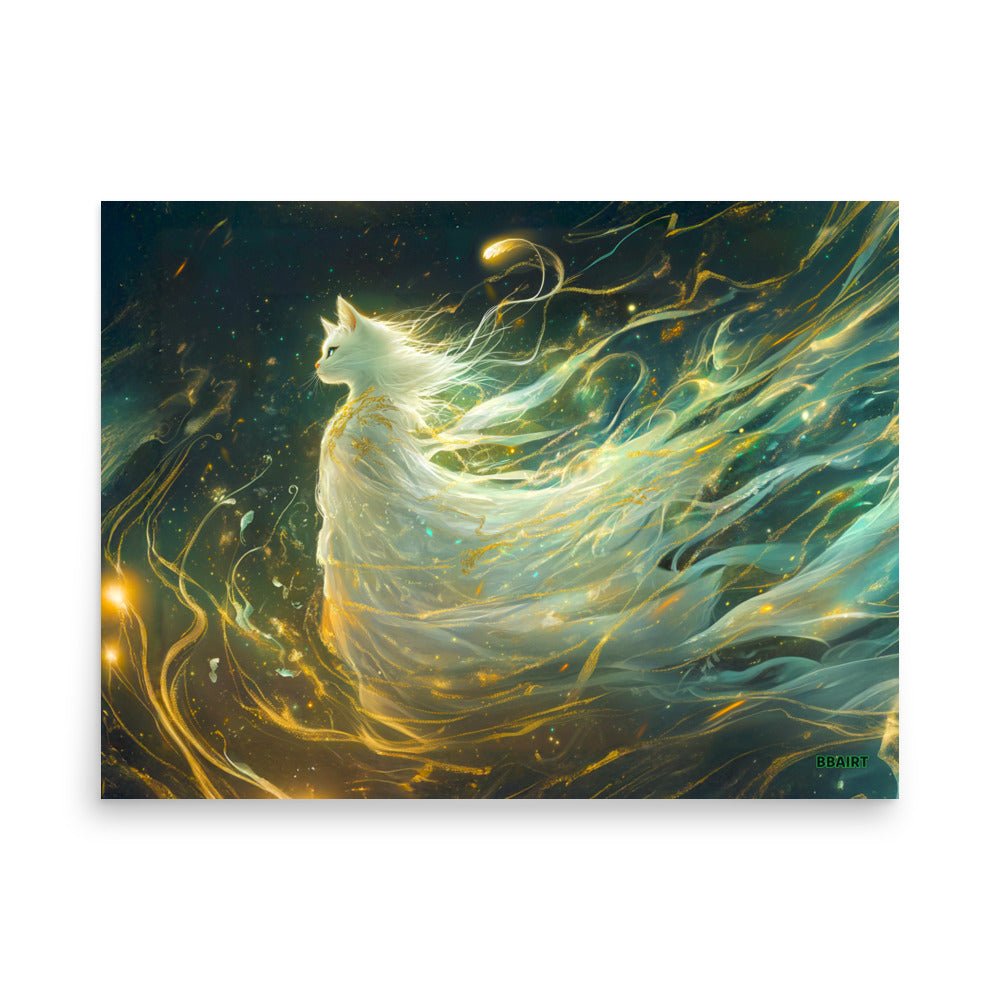 Elysia the Moonlit Spirit – Photo Paper Poster - BBairt
