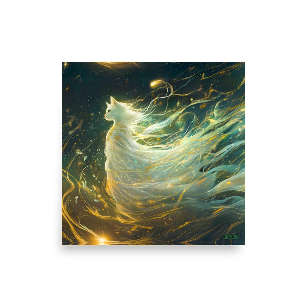 Elysia the Moonlit Spirit – Photo Paper Poster - BBairt