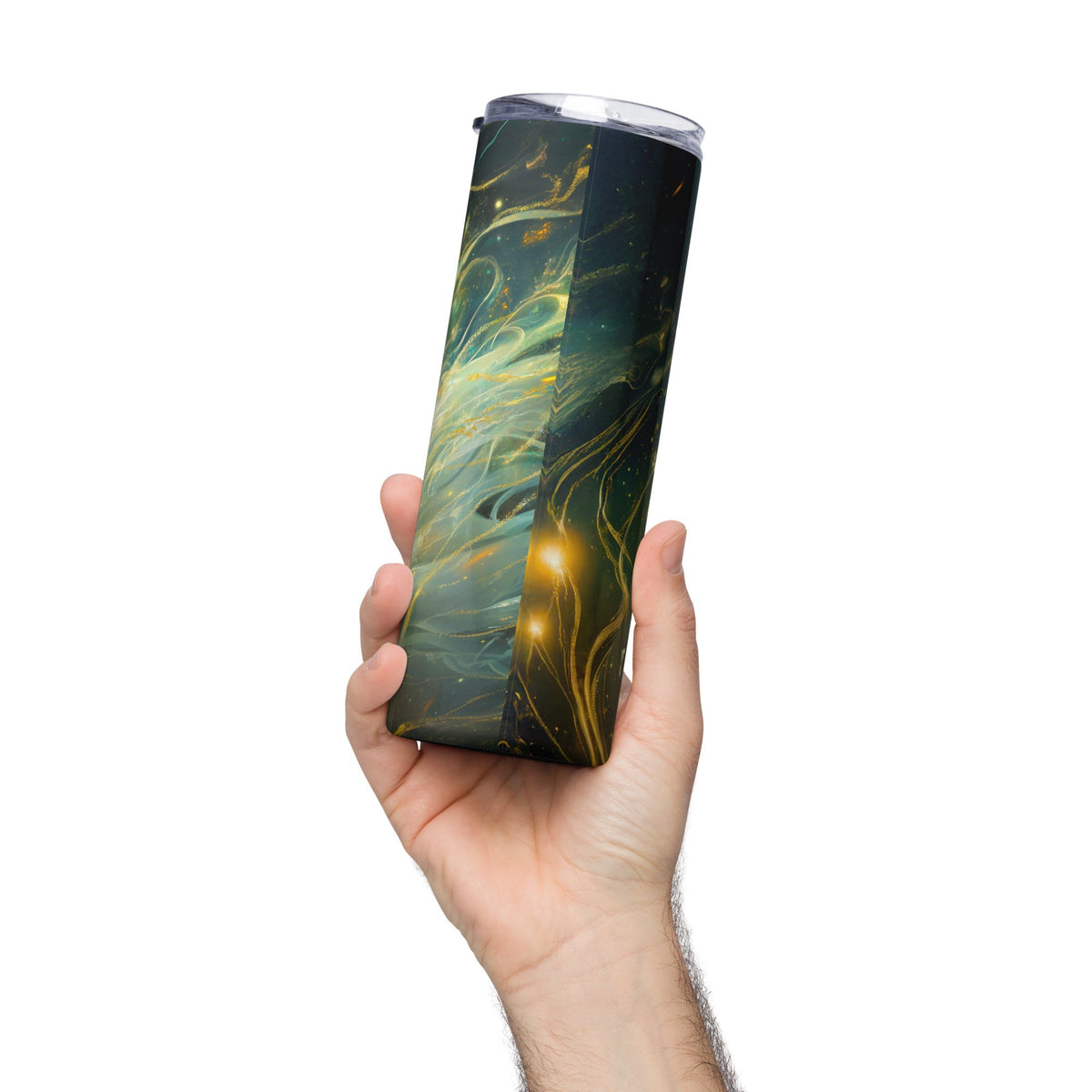 Elysia the Moonlit Spirit - Stainless Steel Tumbler - BBairt