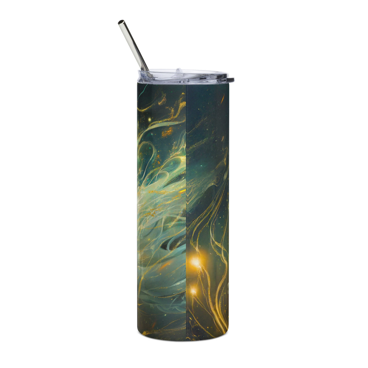 Elysia the Moonlit Spirit - Stainless Steel Tumbler - BBairt