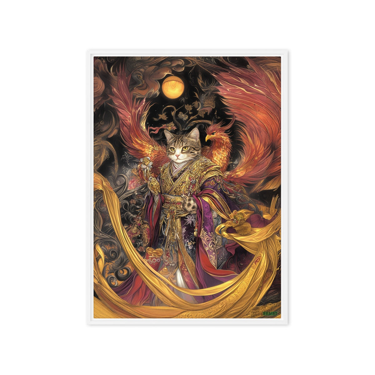 Empress Kyra – Framed Canvas Print - BBairt