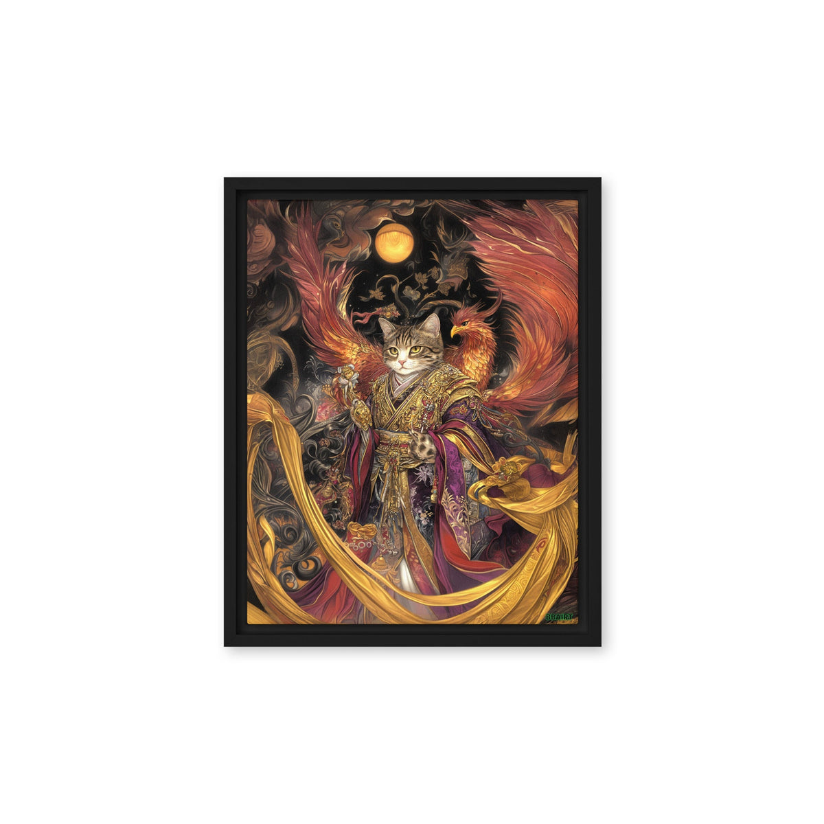 Empress Kyra – Framed Canvas Print - BBairt