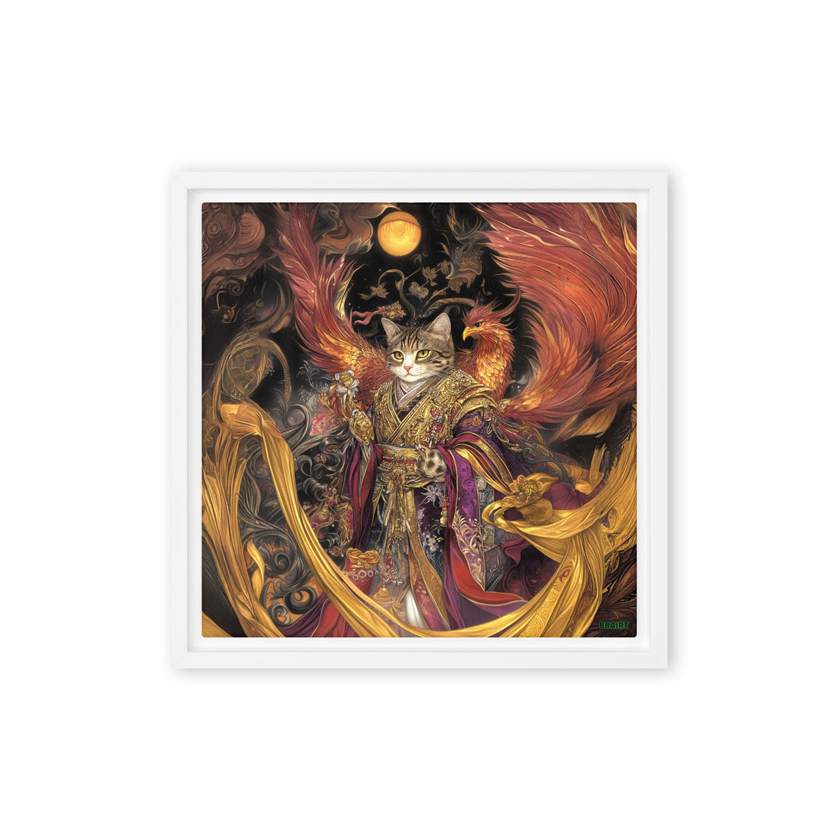 Empress Kyra – Framed Canvas Print - BBairt