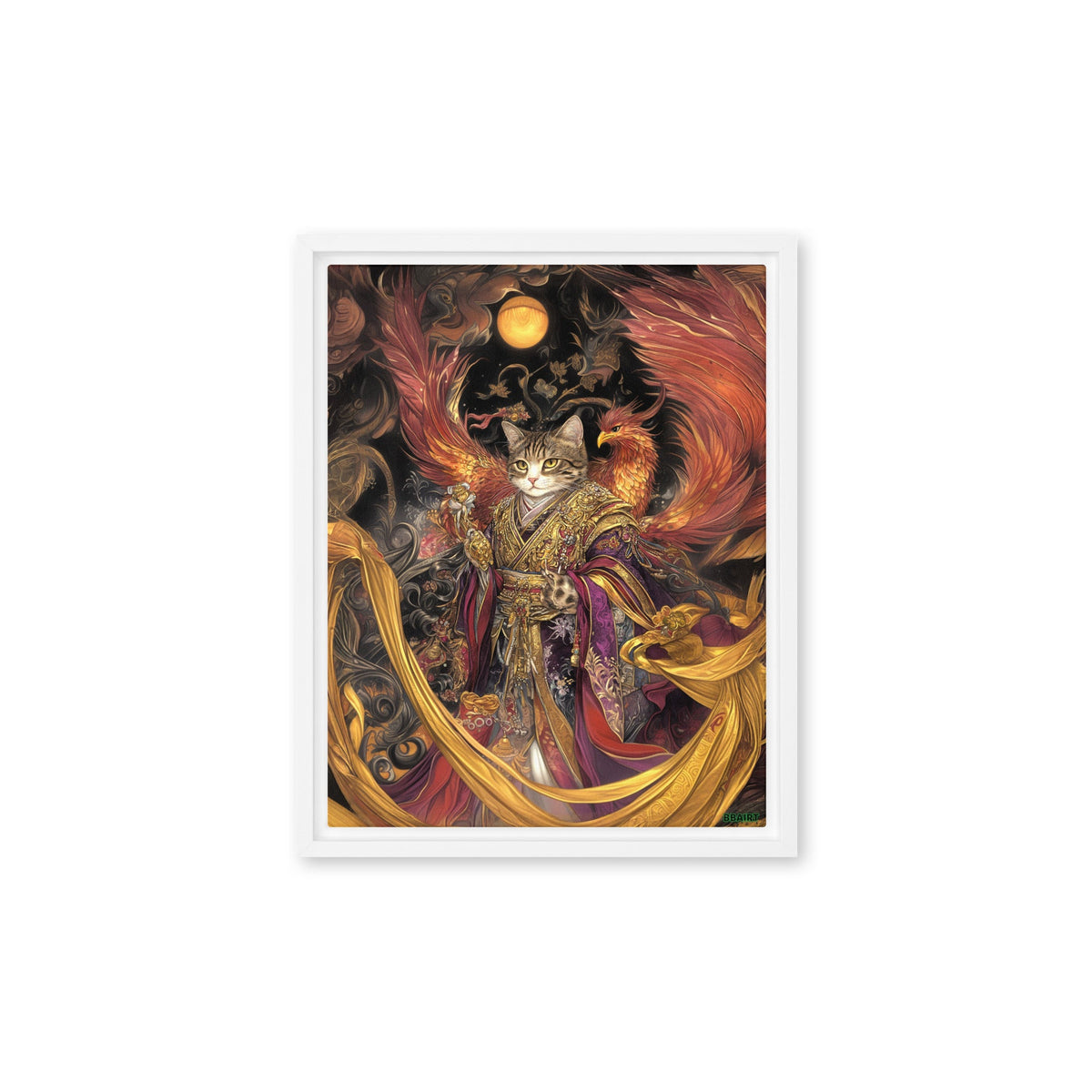 Empress Kyra – Framed Canvas Print - BBairt