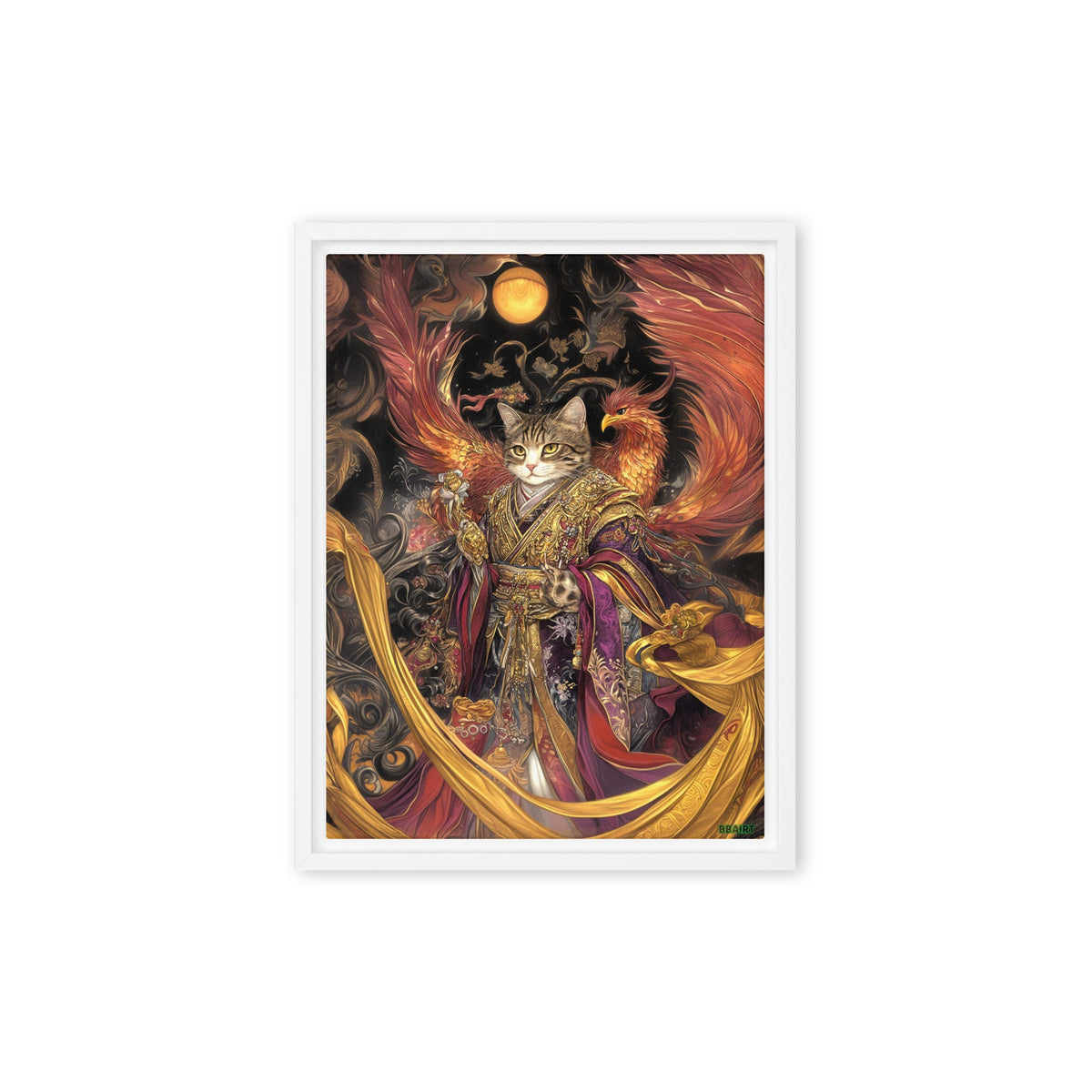 Empress Kyra – Framed Canvas Print - BBairt
