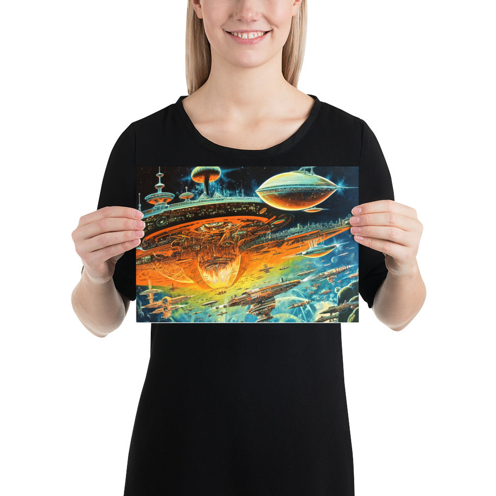 Exodus Six - Enhanced Matte Poster