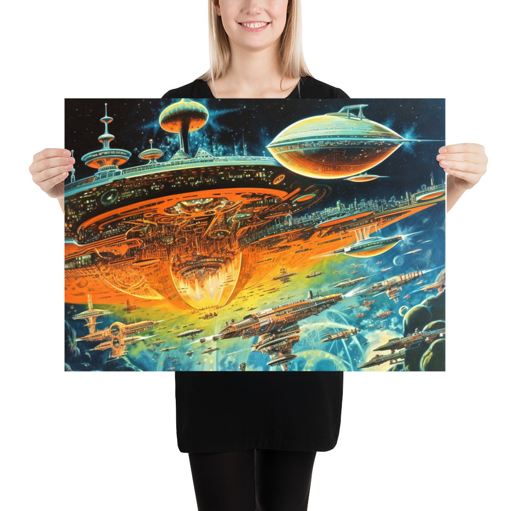 Exodus Six - Enhanced Matte Poster