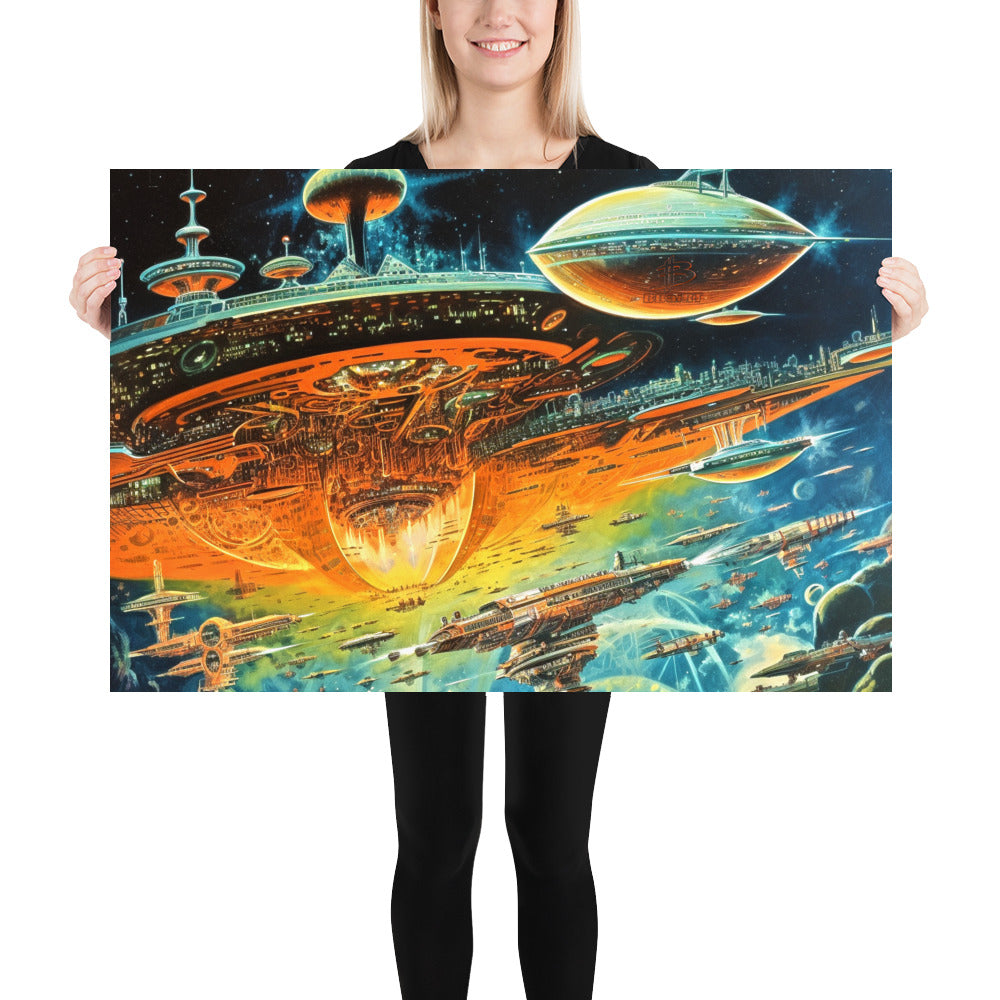 Exodus Six - Enhanced Matte Poster