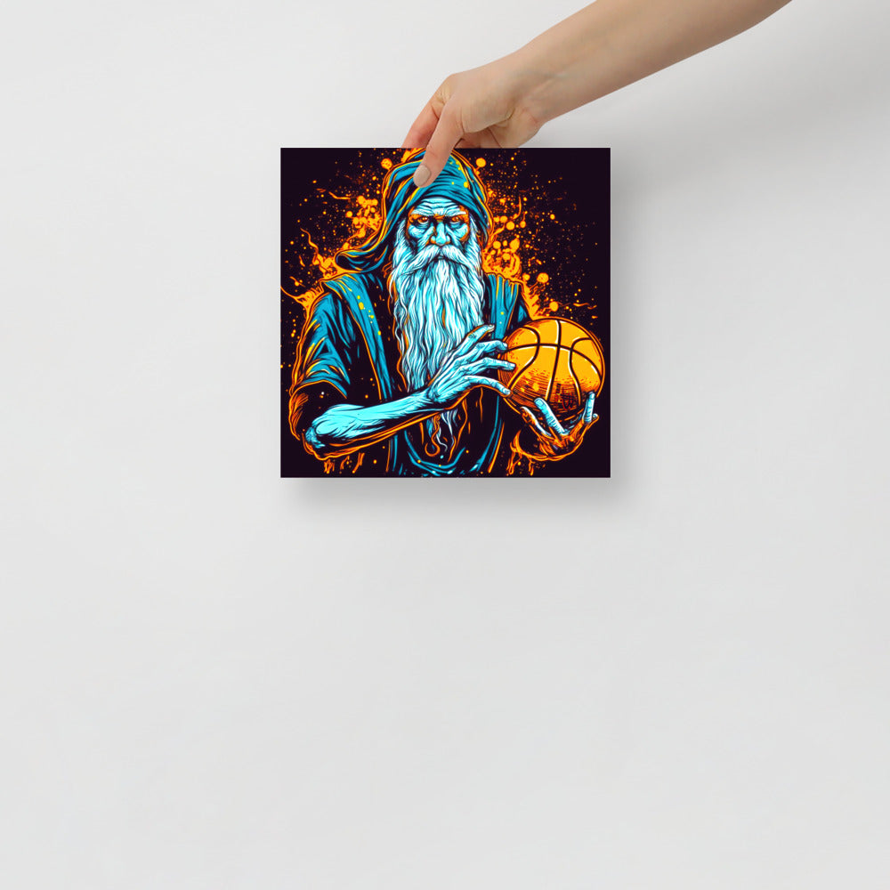 Morgarath Nightshade, Basketball Wizard - Matte Poster