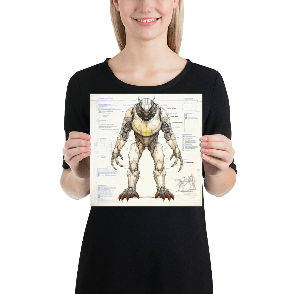 Winglessum Draconis – Enhanced Matte Poster
