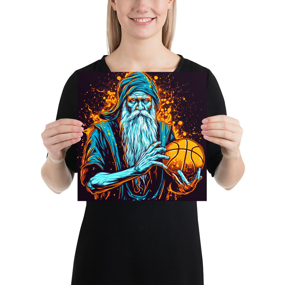 Morgarath Nightshade, Basketball Wizard - Matte Poster