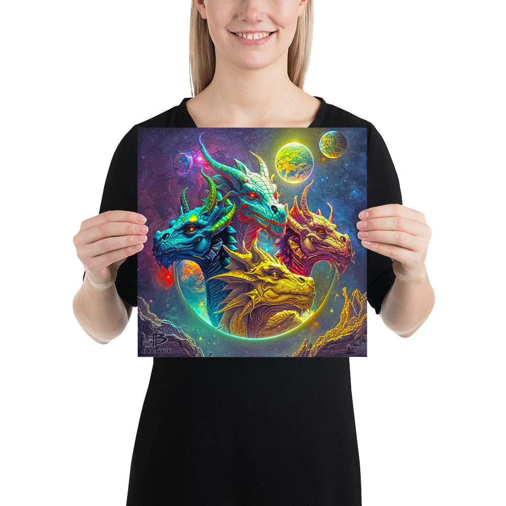 Dragonkin Ascendancy - Matte Poster