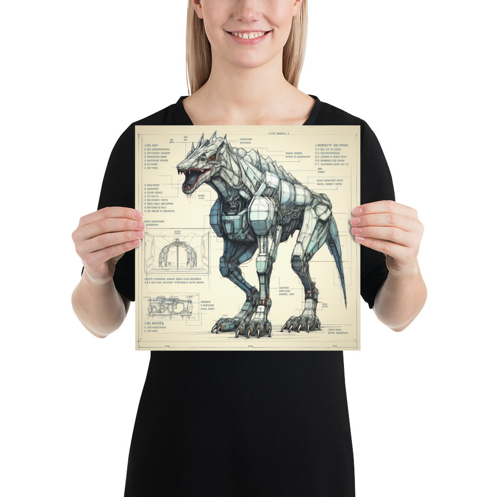 Ferroxiraffa – Enhanced Matte Poster
