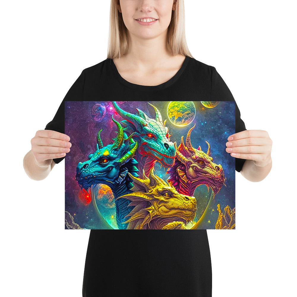 Dragonkin Ascendancy - Matte Poster