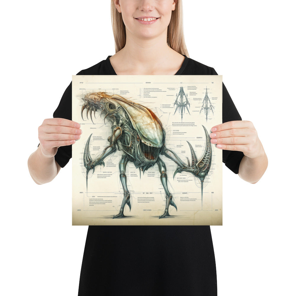 Morphovalis Scythicus – Enhanced Matte Poster
