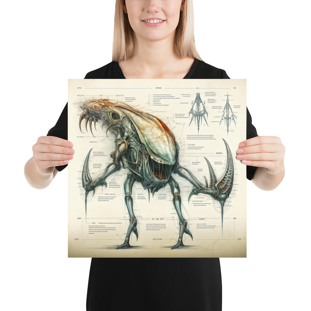 Morphovalis Scythicus – Enhanced Matte Poster