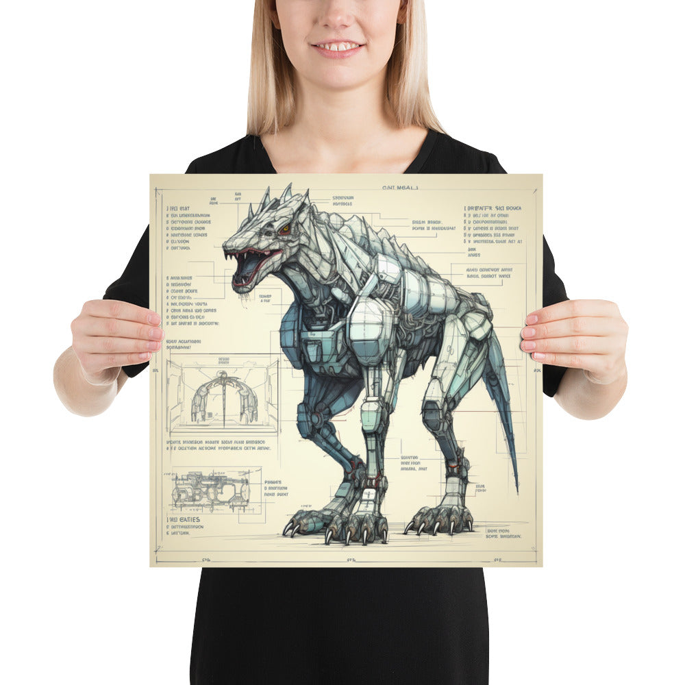 Ferroxiraffa – Enhanced Matte Poster