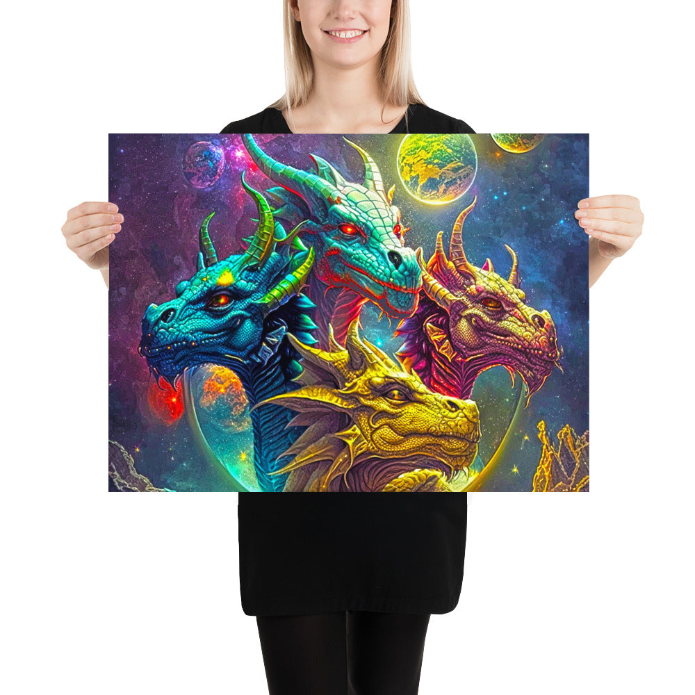 Dragonkin Ascendancy - Matte Poster