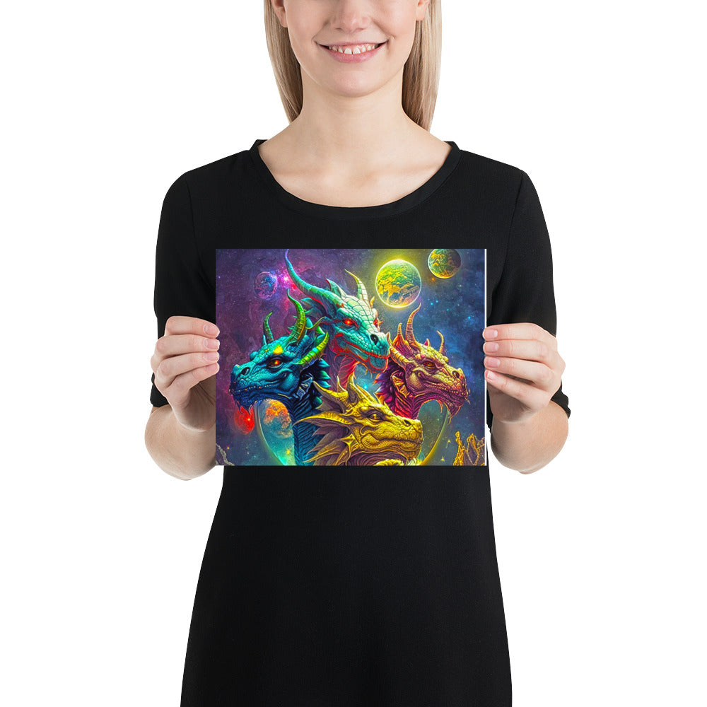 Dragonkin Ascendancy - Matte Poster