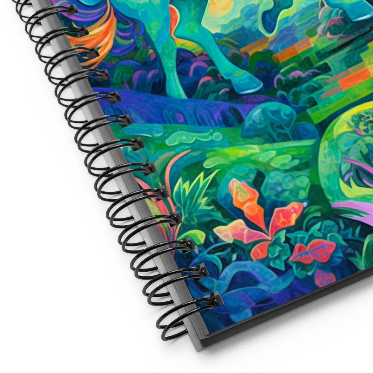 Enigma of the Valley - Spiral notebook - BBairt