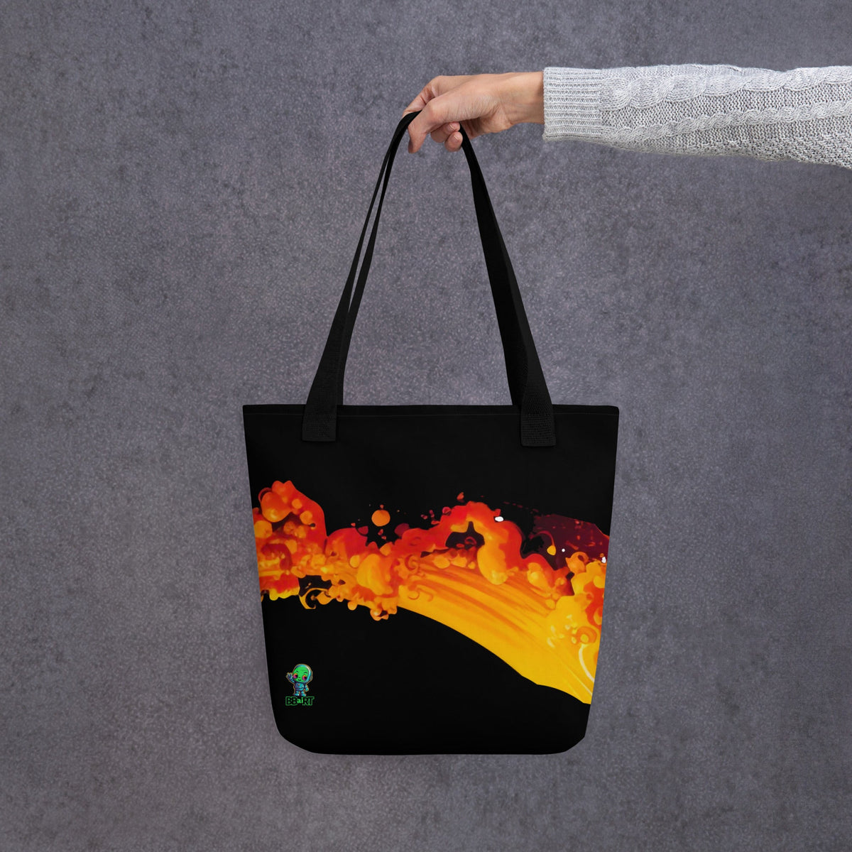 Eternal Harmony: Dual Dragon Tote Bag - BBairt