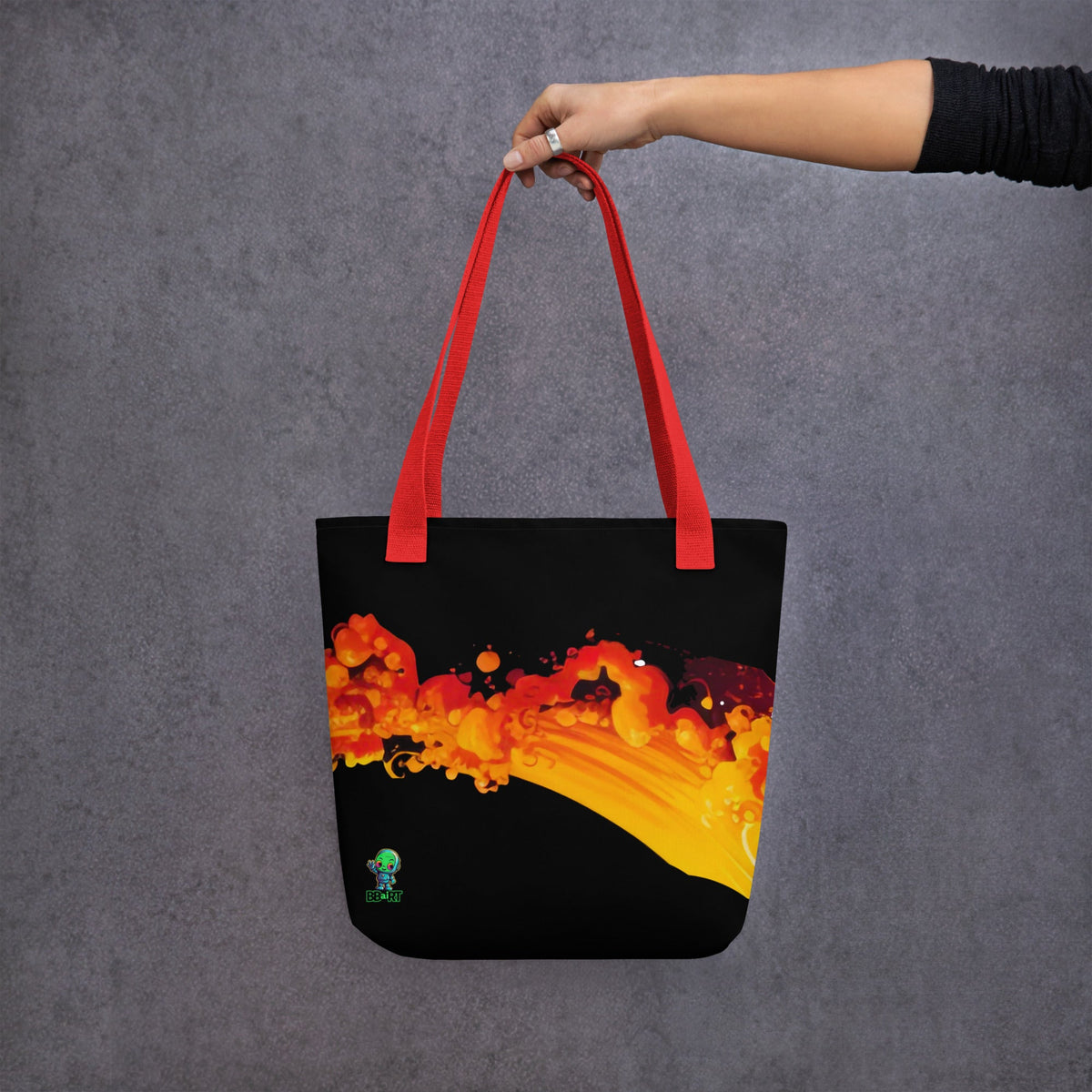 Eternal Harmony: Dual Dragon Tote Bag - BBairt