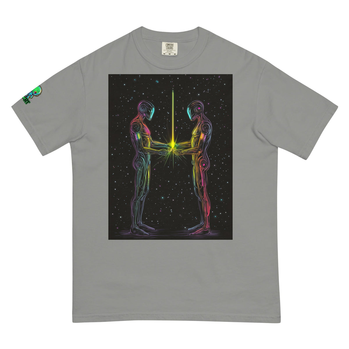 Ethereal Accord - Unisex garment - dyed heavyweight t-shirt - BBairt