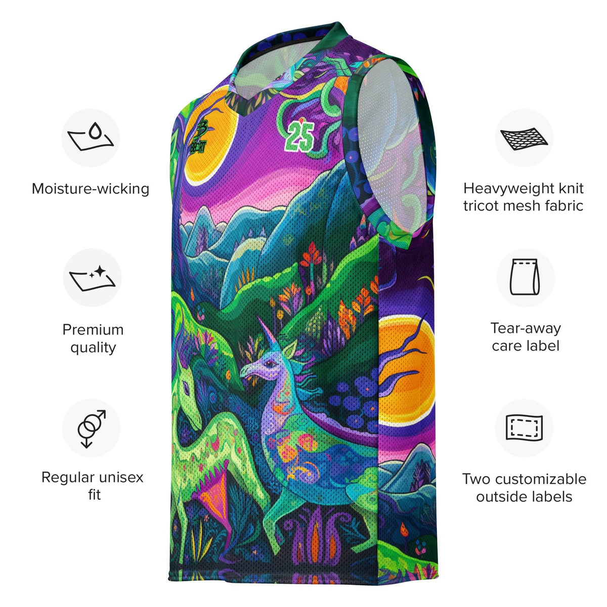 Evergreen Companions – Premium Basketball Jersey - BBairt