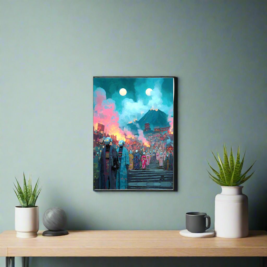 Festival of the Twin Moons – Photo Paper Poster - BBairt