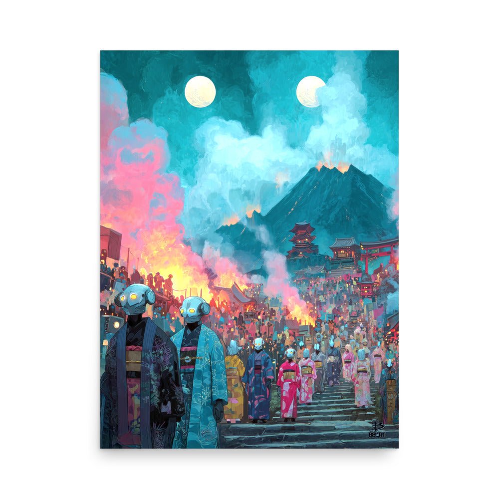 Festival of the Twin Moons – Photo Paper Poster - BBairt