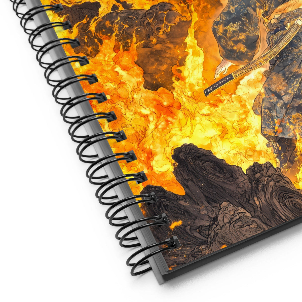 Flameborn Duel Spiral Notebook - Mythic Jheyz Collection - BBairt