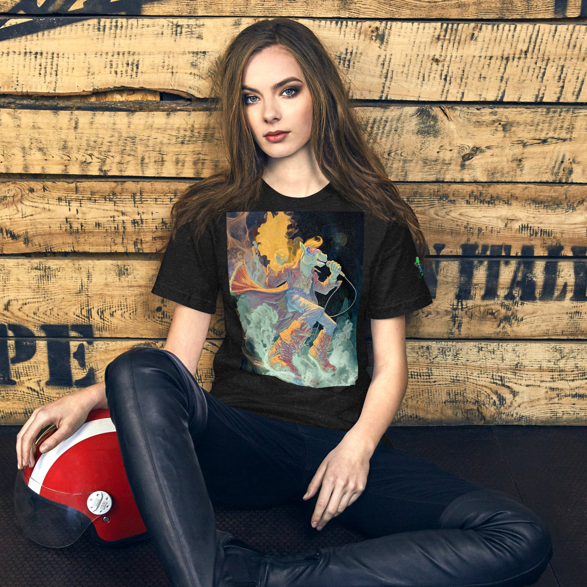 Flarehoof the Micbreaker – Unisex Staple T-Shirt - BBairt
