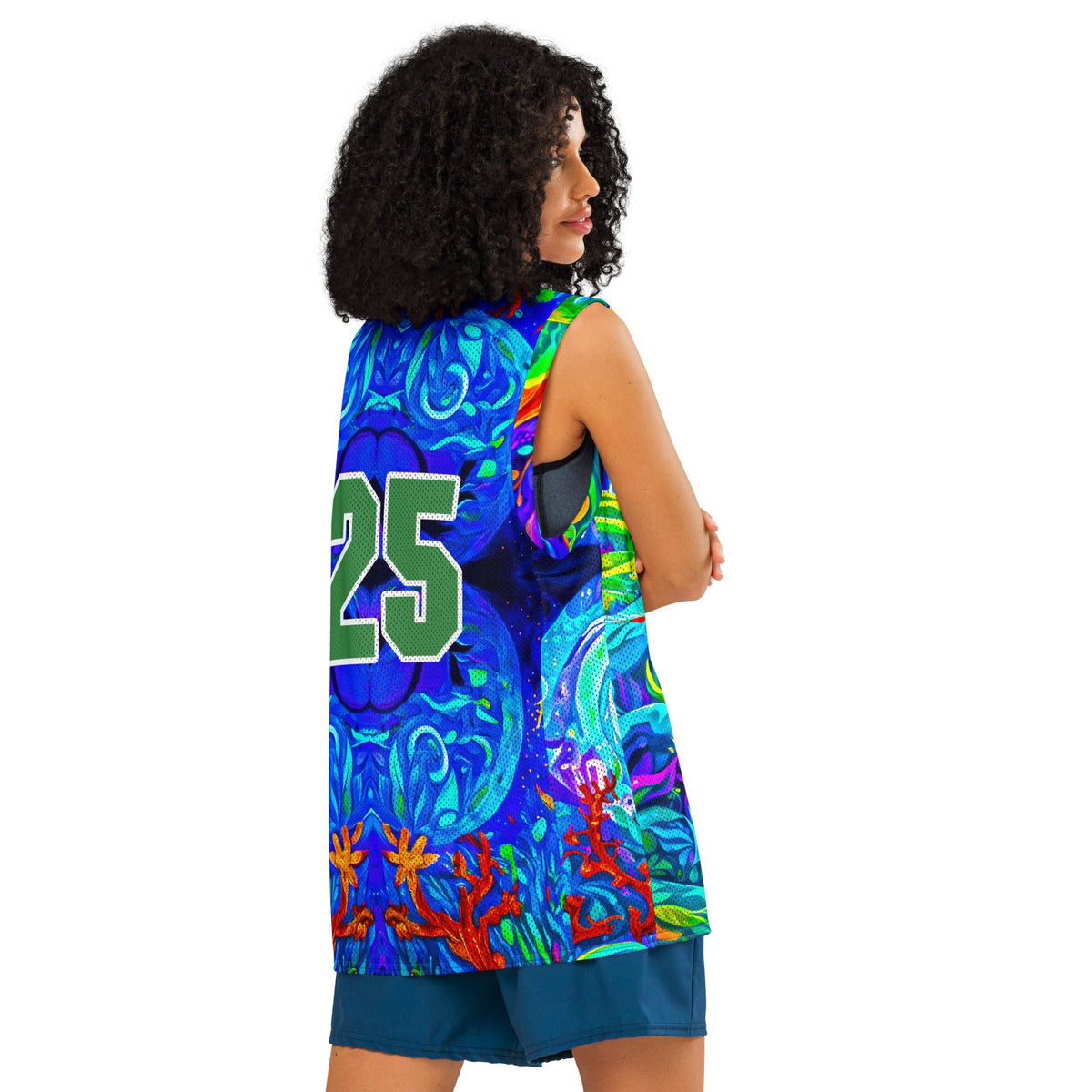 Foilage of Wonder – Premium Basketball Jersey - BBairt