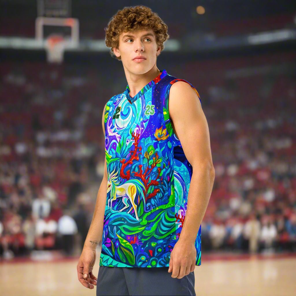 Foilage of Wonder – Premium Basketball Jersey - BBairt