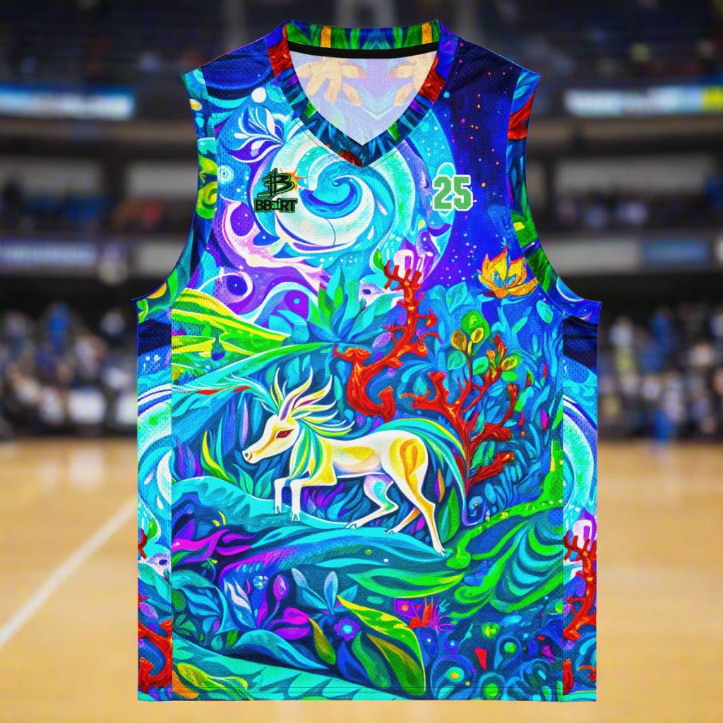 Foilage of Wonder – Premium Basketball Jersey - BBairt