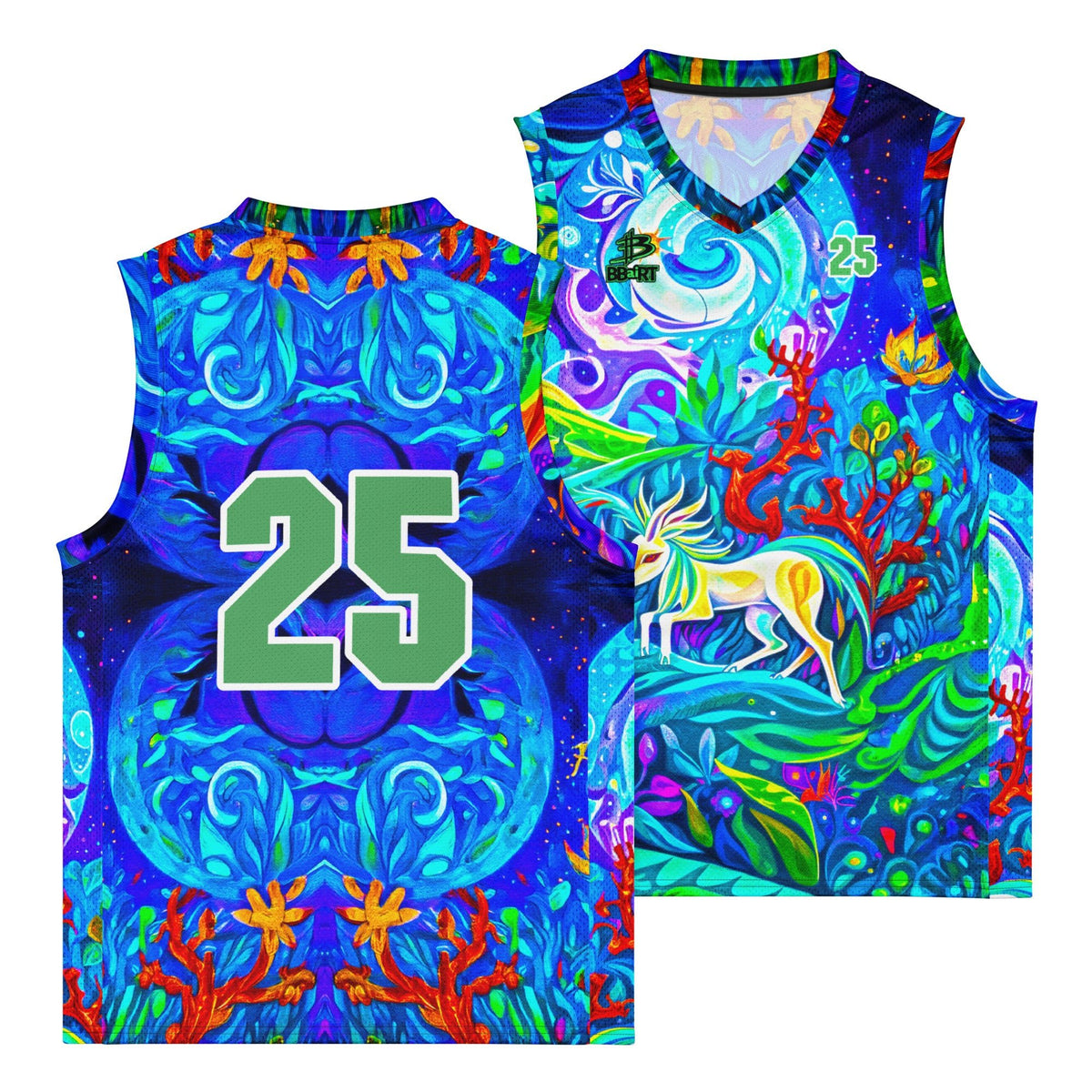 Foilage of Wonder – Premium Basketball Jersey - BBairt