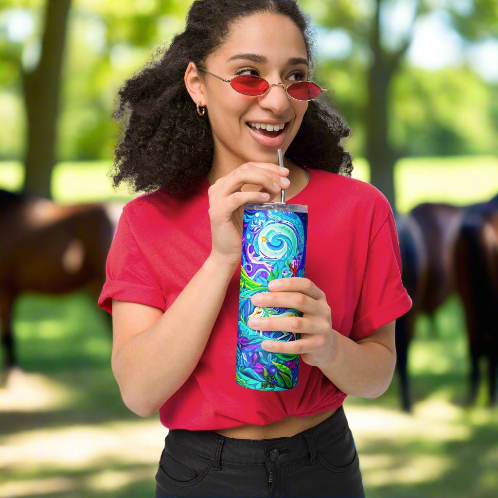 Foilage of Wonder - Stainless Steel Tumbler - BBairt