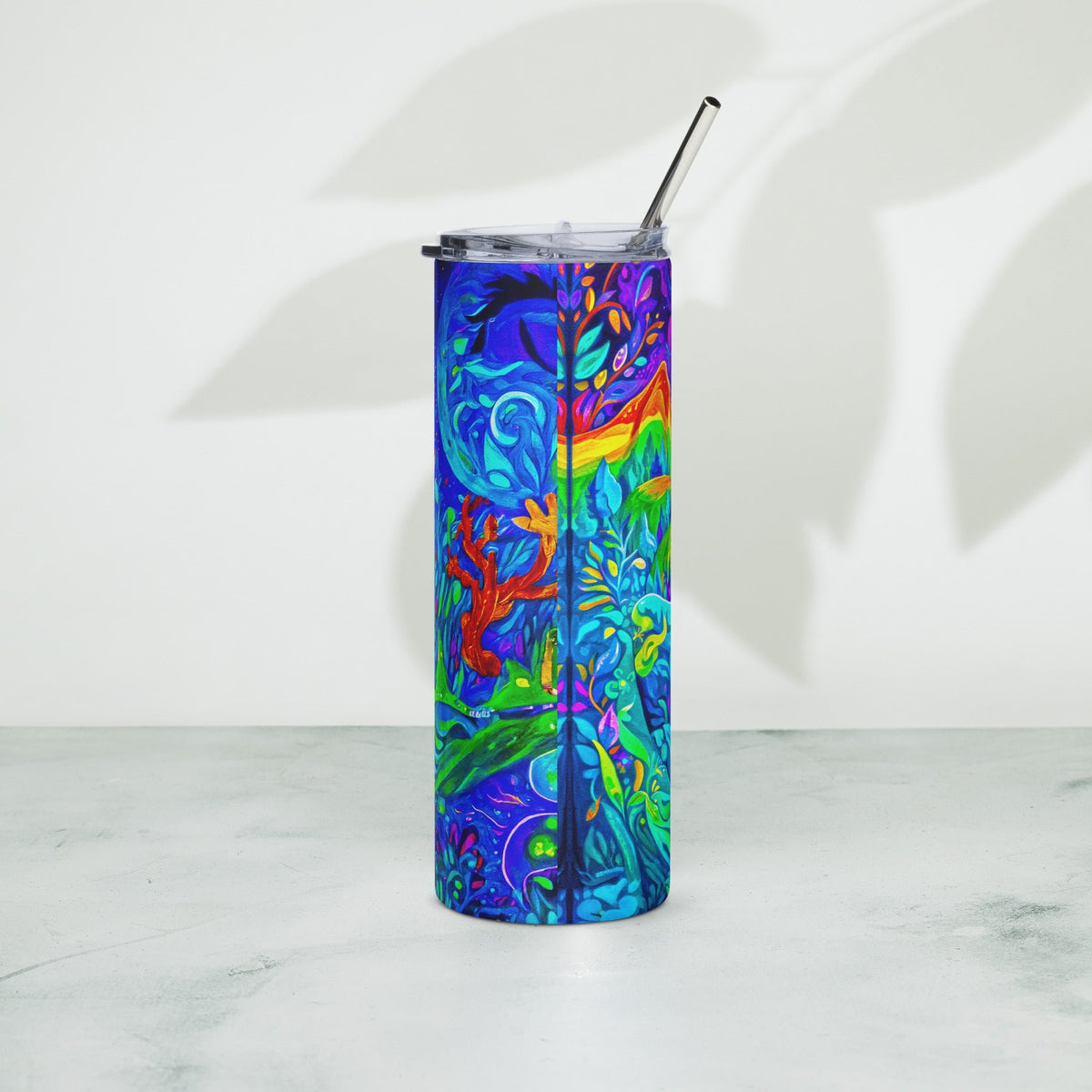 Foilage of Wonder - Stainless Steel Tumbler - BBairt