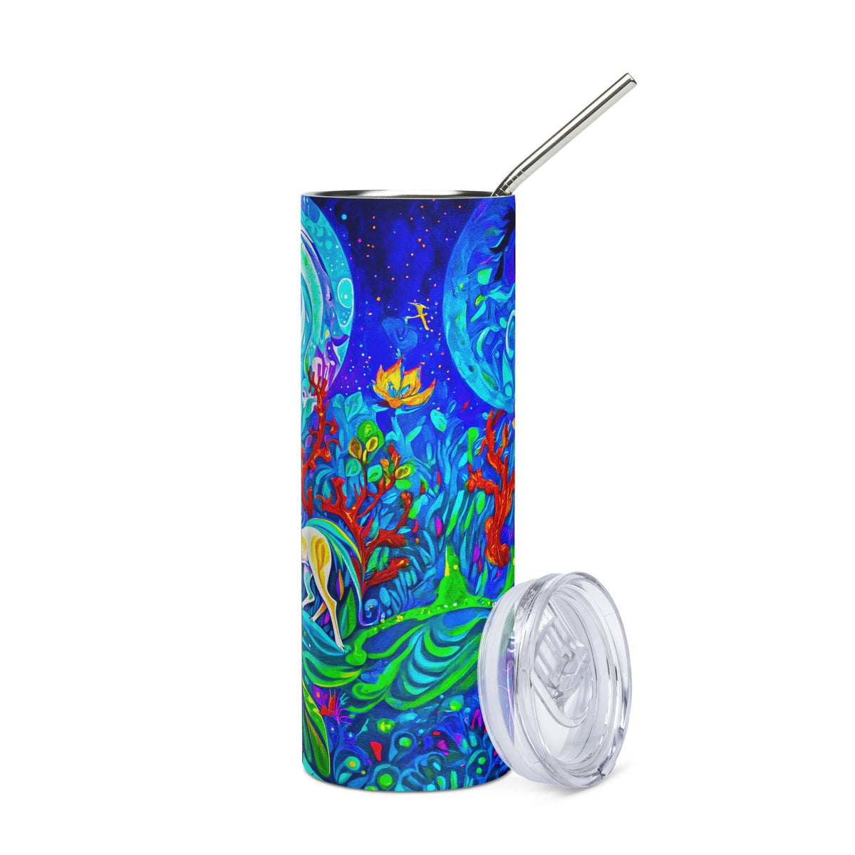 Foilage of Wonder - Stainless Steel Tumbler - BBairt