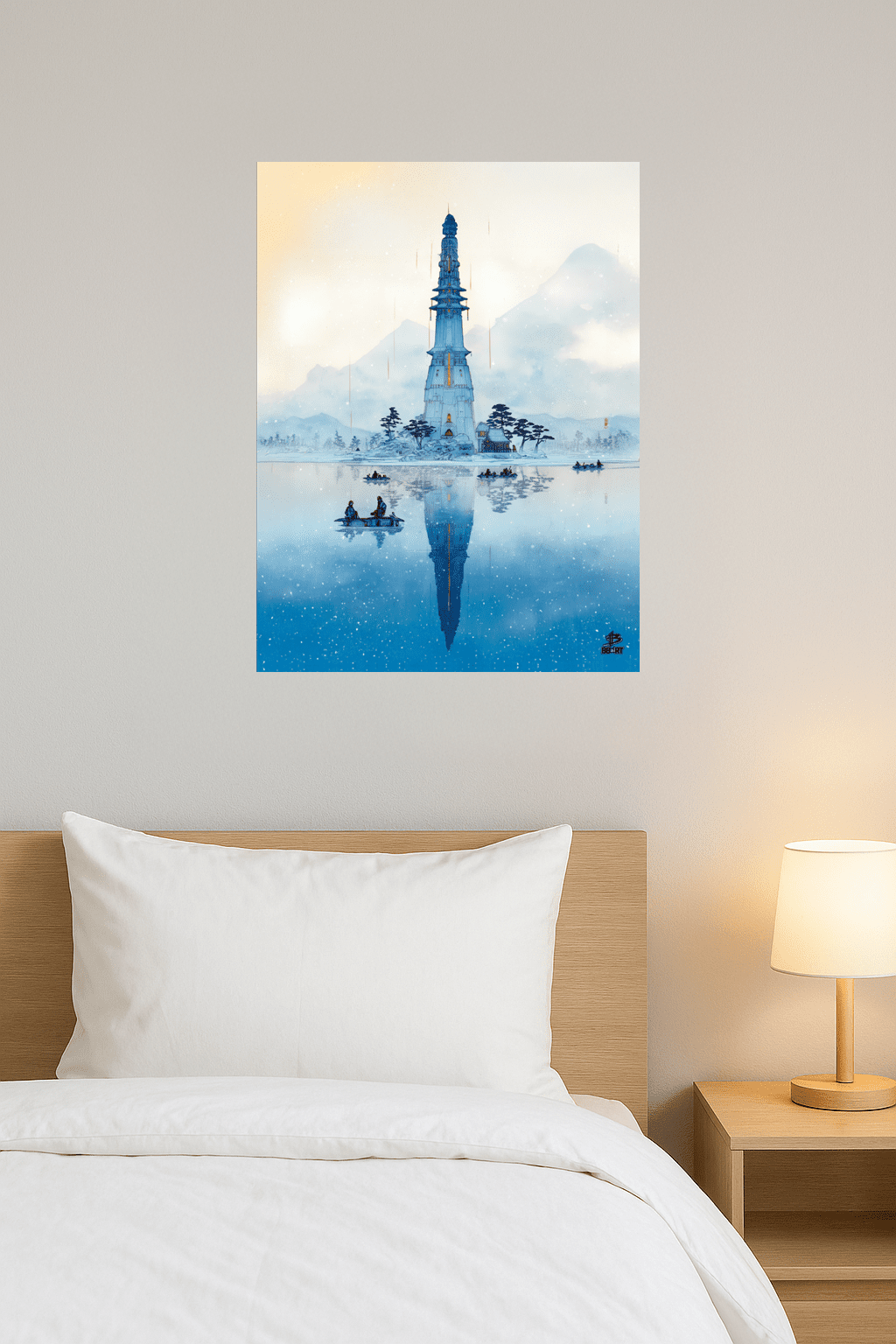 Frostspire Keep – Photo Paper Poster - BBairt