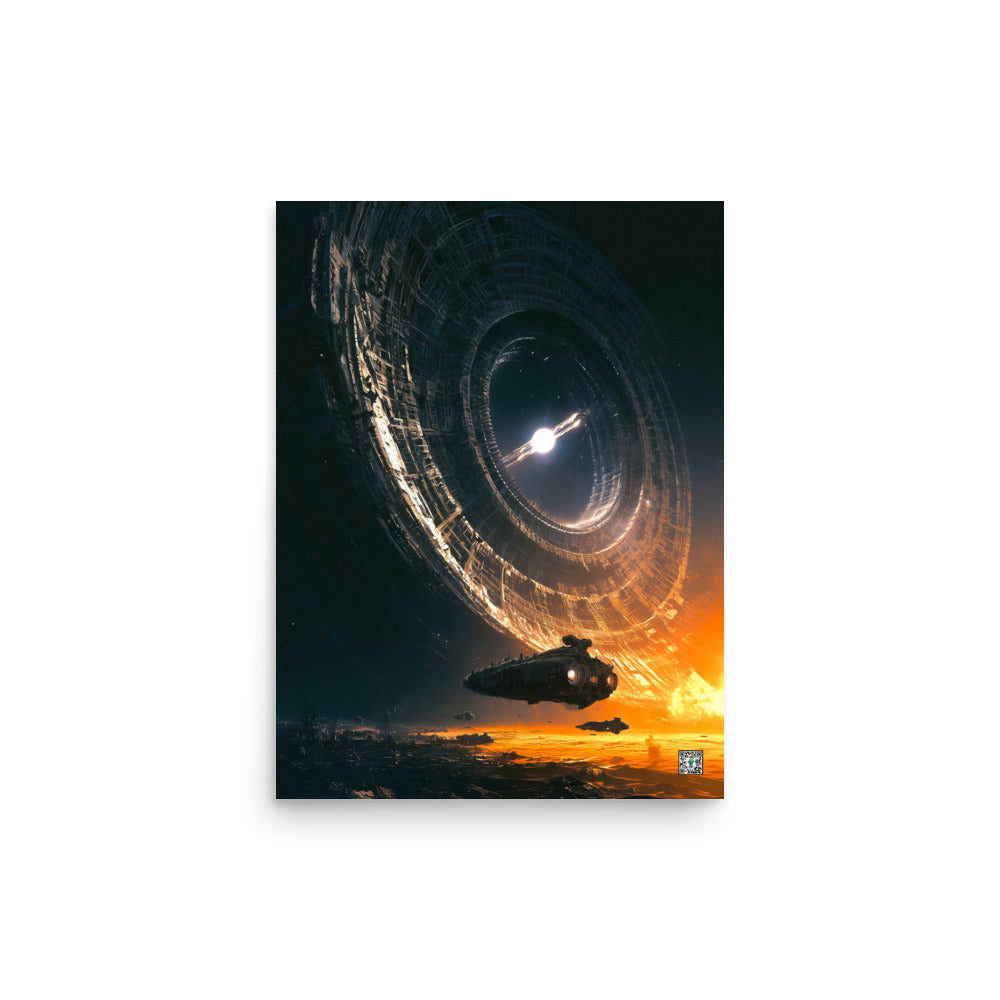 The Furnace Threshold by BBairt — unframed 12 × 16 inch photo paper poster