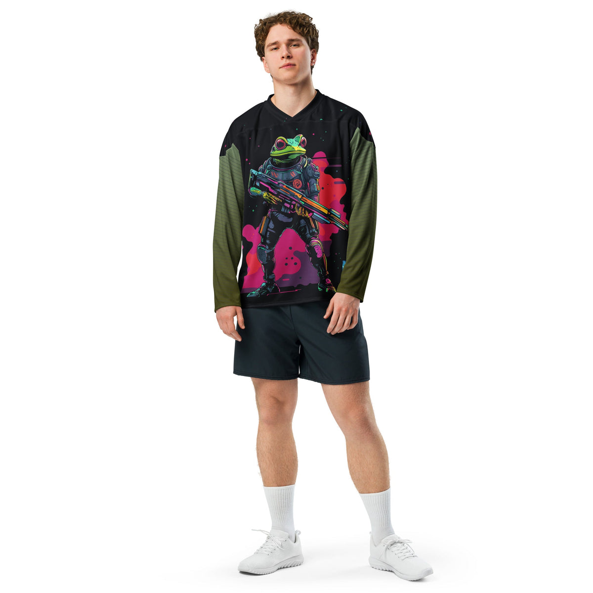 Galactic Ribbit - Hockey Jersey - BBairt