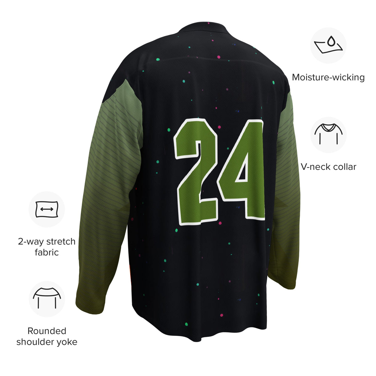 Galactic Ribbit - Hockey Jersey - BBairt