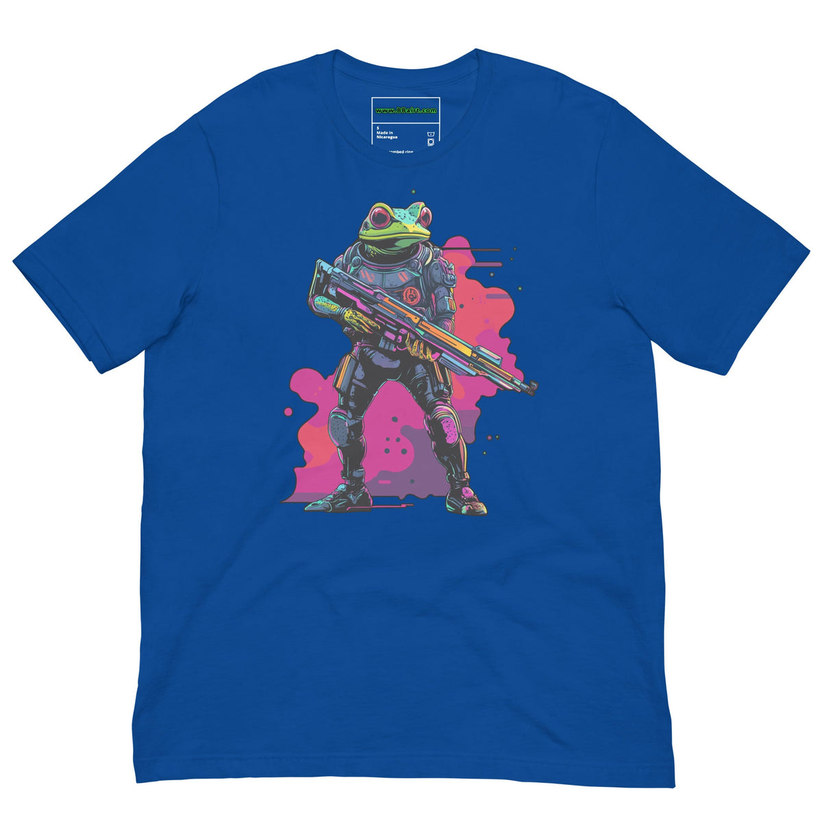 Galactic Ribbit - Unisex t-shirt - BBairt