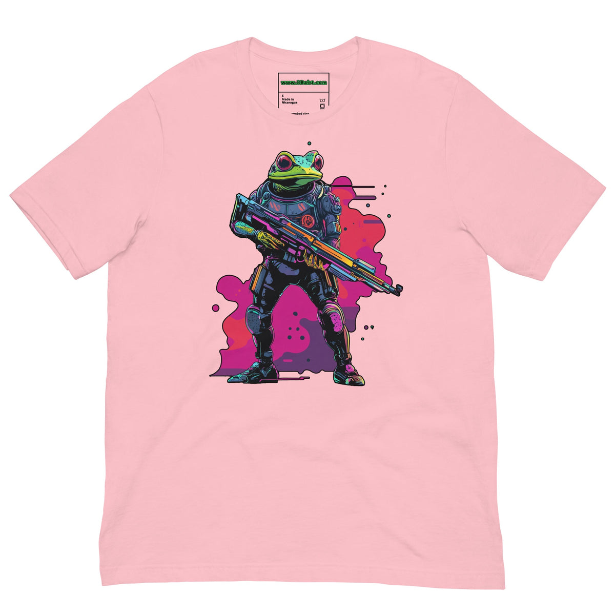 Galactic Ribbit - Unisex t-shirt - BBairt