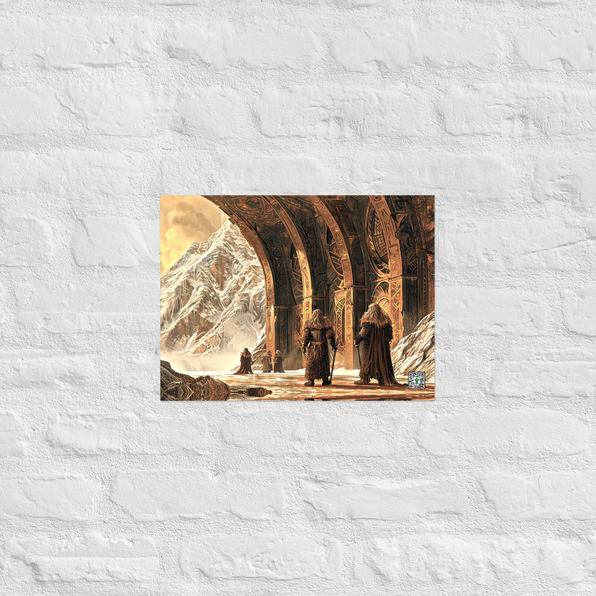 Gates of Khazrund - Photo paper poster - BBairt