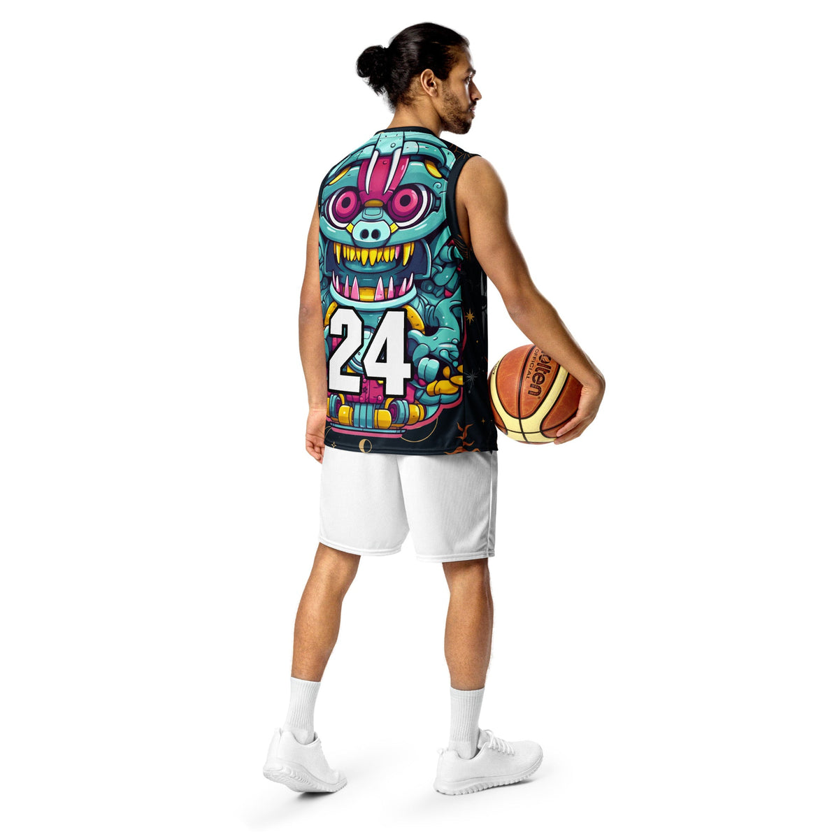 Gear Critter - Recycled unisex basketball jersey - Starry Odyssey Colorway - BBairt