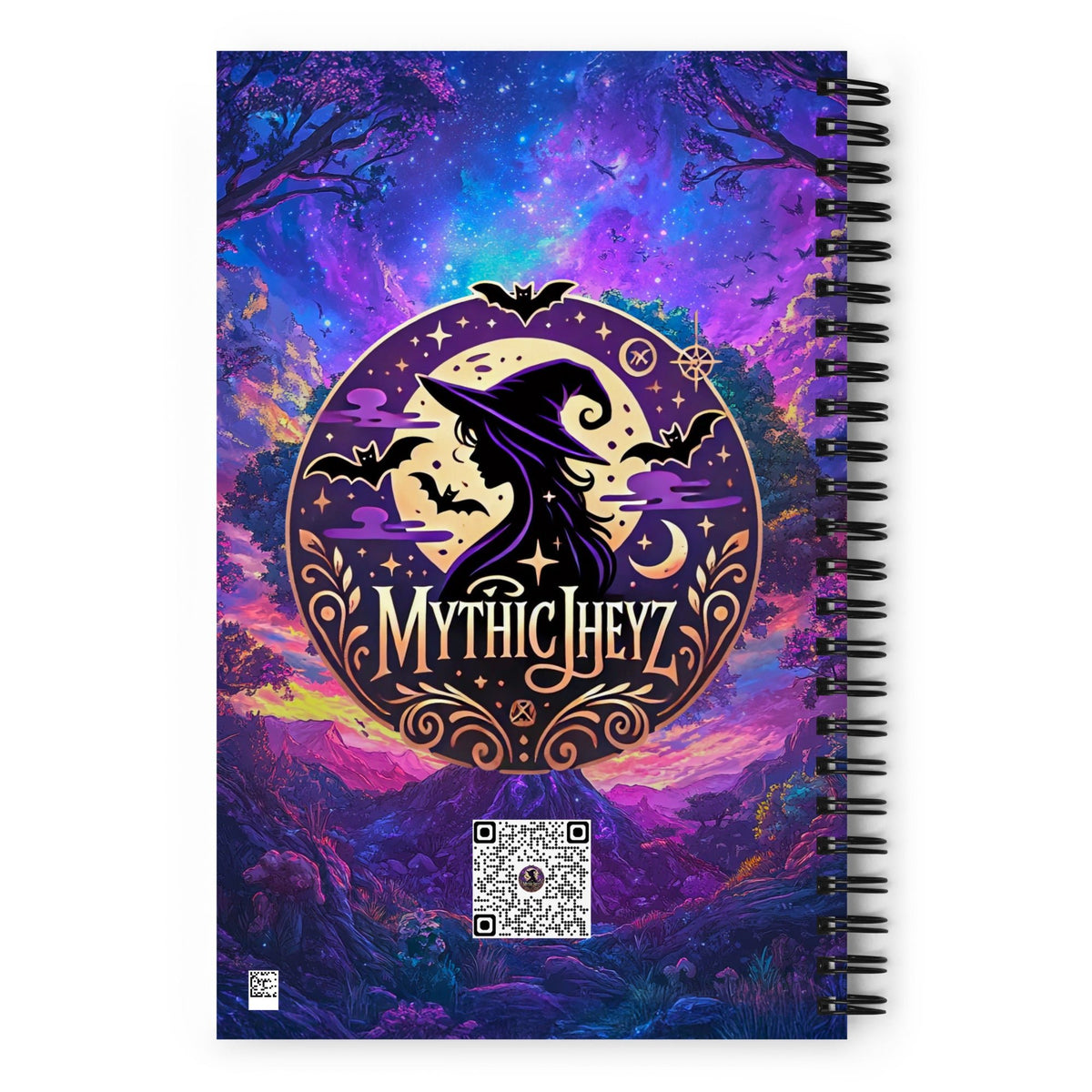 Golden Trail Spiral Notebook - Mythic Jheyz Collection - BBairt