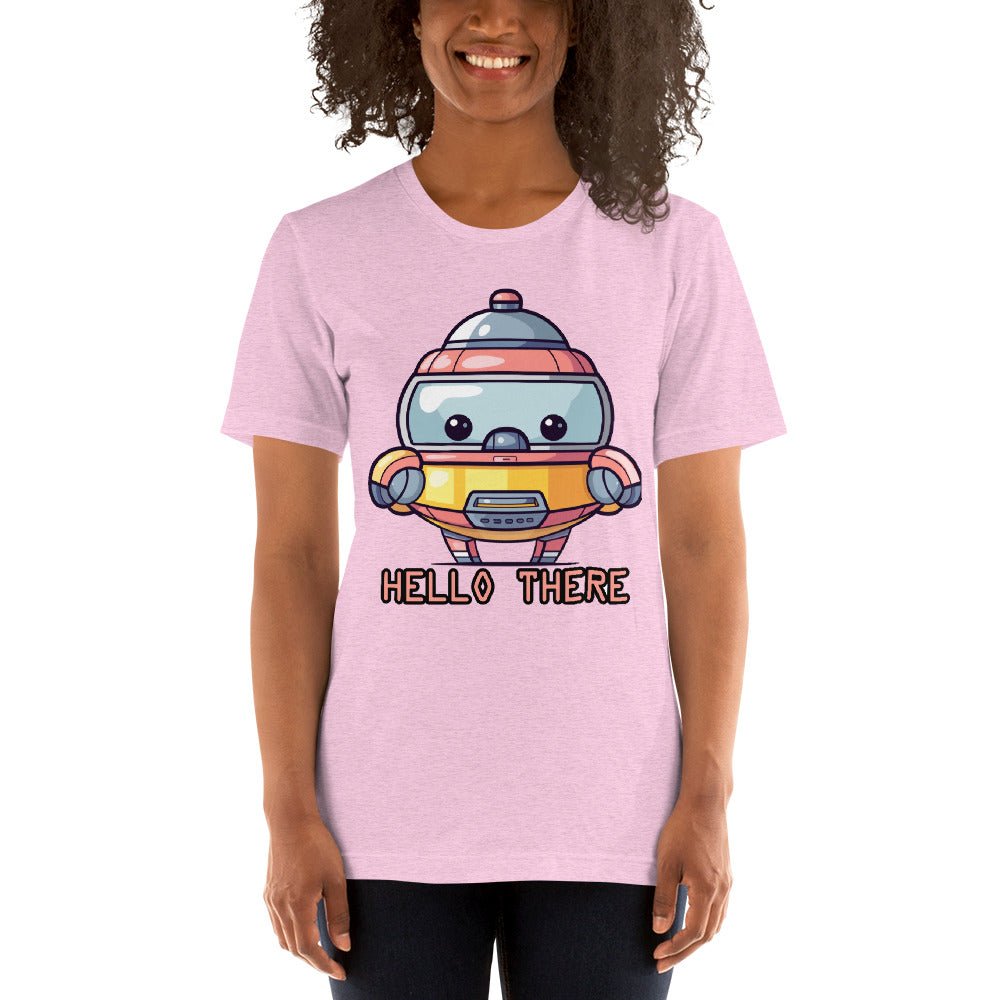 Greetbot Grinwell - Unisex t-shirt - BBairt
